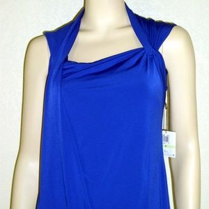 Muse NWT Toga Drape Polyester Dress #3227